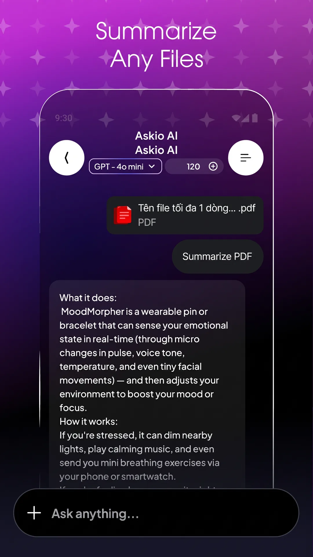 Askio AI screen 4